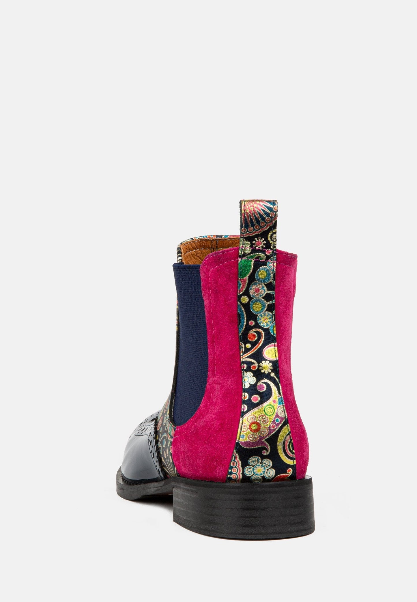 Mamacita - Navy & Pink Ankle Boots Embassy London 